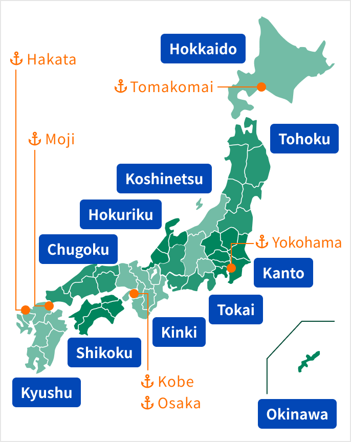 Japan Map